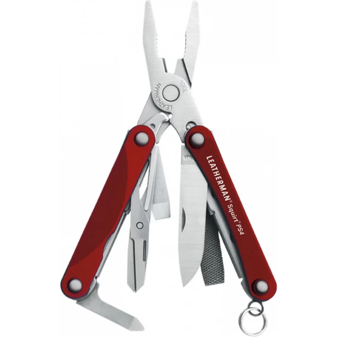 Мультитул LEATHERMAN SQUIRT PS4 RED 831227 Мультитул LEATHERMAN SQUIRT PS4 RED 831227